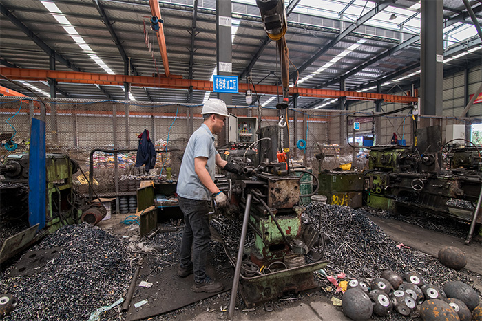 昌平网架配件-螺栓球加工车间